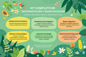 Kit Completo de Desintoxicación + Desparasitación